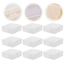 OFFIGAM 20-Pack Transparent Craft Storage Containers for Beads and Small Items, Organizer Boxes