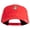 Red, variant on The Few The Proud US Marine Embroidered 6 Panel Structured Cotton Twill Cap Made in USA - Red OSFM