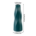thumbnail image 3 of Hmgxay Plastic Imitation Glazed Vase, Decorative Flower Holder, Stylish Floral Container, Versatile Home Decor Pot(Blue), 3 of 6