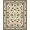 Green, Pattern 14, variant on Design&I 8'x10' Washable Area Rug Oval Vintage Dining Trailing Vine Border Scroll Farmhouse Table for Living Room, Family Extra Large Skid-Resistant Low Profile