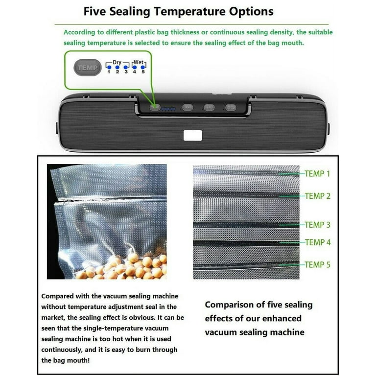 Food Saver Vacuum Sealer Machine Long Preservation Storage Canister Sealing USA