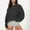 Black, variant on Santa Sweatshirt Christmas Tops Long Sleeve Mens Christmas Pink Graphic Sweatshirt Womens Winter Sweatshirt Holiday Top
