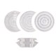 thumbnail image 1 of Calendario Colgante Placa Molde Silicona Giratorio Circular Calendario Hacer Molde Portátil No Tóxico Artesanía Calendario Ornamento Molde De Silicona Para Decoración De Bricolaje 4Pcs Yuarrent HA027010-02, 1 of 7