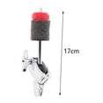 thumbnail image 4 of Hi Hat Clutch Accessories Percussion Instrument Metal Stand Post Cymbal Stand , Grey and Red, 4 of 4
