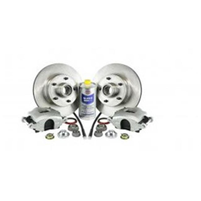 Master Power Brakes DB1741SBK Front Disc Brake Refresh Wheel Kit for 1964-1974 GM A, F & X-Body