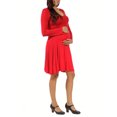 thumbnail image 2 of Women's Long-sleeve Maternity Dress, 2 of 4