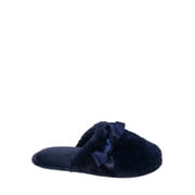 DF by Dearfoams Women's Microfiber Velour Scuff Slippers