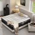thumbnail image 2 of Hybrid Mattress King Size With Memory Foam and Pocket Springs 12 Inch Firm King Mattress in a Box Matress Mattresses Bed Twin My Lux Decor Round, 2 of 6