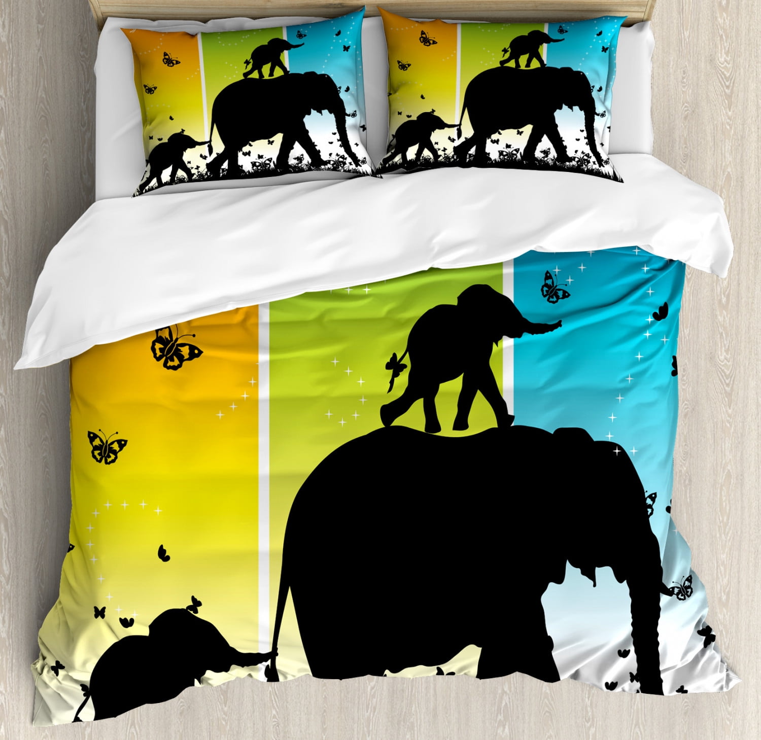walmart elephant bedding