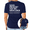 1-Navy blue, variant on Women's Need Prayer Tap My Shoulder Matthew 18:20 Gold Brush Stroke Cross Front Back Christian Graphic Short Sleeve Daily Casual Wear Tops