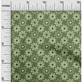 thumbnail image 2 of oneOone Rayon Light Green Fabric Block Dress Material Fabric Print Fabric By The Yard 56 Inch Wide-3C, 2 of 8