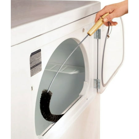 CLOTHES DRYER Lint Vent Trap Cleaner Brush gas electric Fire Prevention (Best Way To Vent A Dryer)