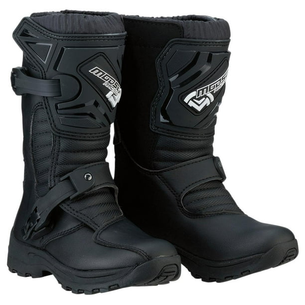 Moose Racing M1.3 Solid Kids MX Offroad Boots Black