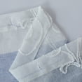 thumbnail image 4 of Dainty Home Silvia Ombre Stiped Floral Chinelle Embroidered Linen-Look 70" x 72" Shower Curtain In Blue, 4 of 6