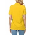 thumbnail image 3 of Basico (Gold) Polo Collared Shirts For Women 100% Cotton Short Sleeve Golf Polo Shirts For Women and Juniors, 3 of 5