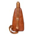 thumbnail image 4 of Bolso de pecho Bolsos de mensajero casuales para mujer Correa ajustable simple para senderismo al aire libre, 4 of 9