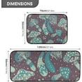 thumbnail image 3 of SKYSONIC Kitchen Mat (Green Mystical Mushroom) 2 Pcs Set, Anti Fatigue Kitchen Rugs Cushioned Water Absorbant Non Slip Comfort Floor Mats for Kitchen Bedroom Liveing Room Bathroom, 3 of 7