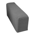 thumbnail image 1 of Checkered Elastic Sofa Armrest Cover for Living Room and Thickened Knit Fabric - - Solid Color Armrest Sleeve for Home Use, 1 of 5