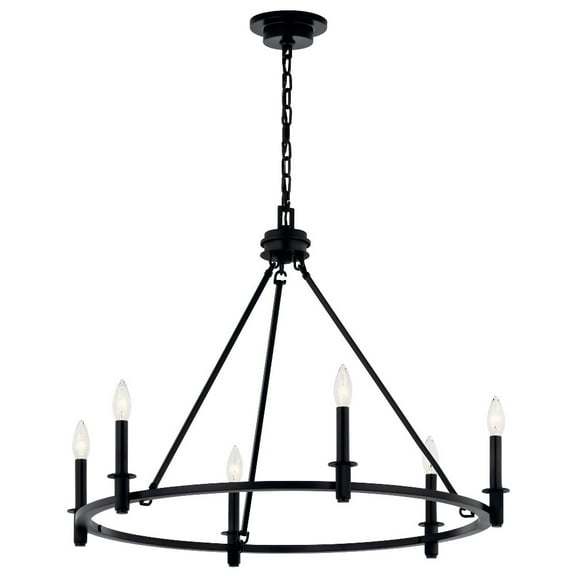 Kichler Lighting - Carrick - 6 Light Chandelier-23.75 Inches Tall and 32.25