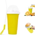 thumbnail image 1 of Slushie Cup, Magic Quick Frozen Smoothies Cup Cooling Cup Double Layer Squeeze Cup Slushy Maker, Homemade Ice Cream Maker DIY it for Children and Family, 1 of 6