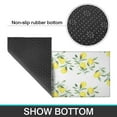 thumbnail image 7 of 2 Piece Yellow Lemon Rug Kitchen Rug Set, Decor Kitchen Rugs, Absorbent Non-Slip Washable Floor Mats, Home Indoor Runner Rugs 17"x47"+17"x30", 7 of 7