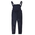 thumbnail image 4 of Men Bib Pants Denim Jeans Suspenders Overalls Straight Skinny Jumpsuits Trousers, 4 of 4