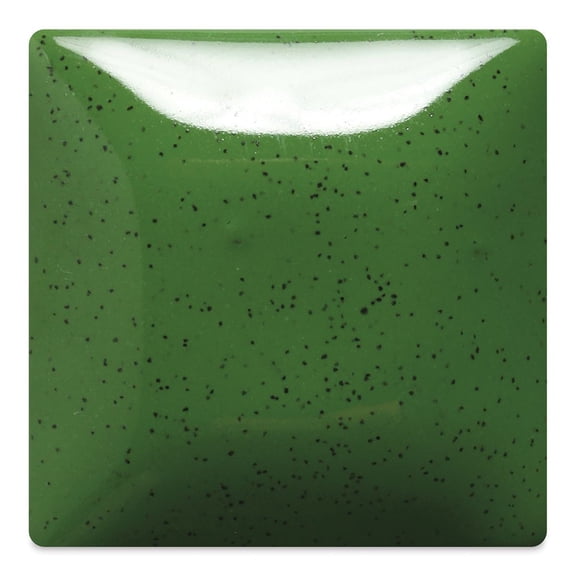 Mayco Speckled Stroke & Coat Glaze - Speckled Green Thumb, Pint