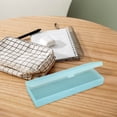 thumbnail image 4 of Translucent Frosted Pencil Case Multi Functional Large Capacity Storage Pen Case Organizer, Portable School Office Desk Supply Holder, For Students Office Workers Travel Organization, 4 of 5