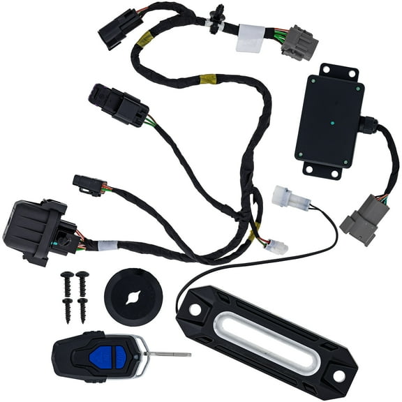 Polaris 2890991 Hd 4,500 Lb Winch Auto Stop And Remote Upgrade Ranger Crew 1500