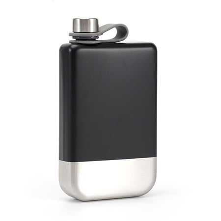HannLk Flask Whiskey Wine Bottle Alcohol Pocket Flagon For Outdoor Camping Gifts