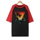 thumbnail image 4 of Tops con estampado de sol de playa de manga corta de ocio con cuello redondo de verano para mujer OAVQHLG3B Store  lin121212, 4 of 5