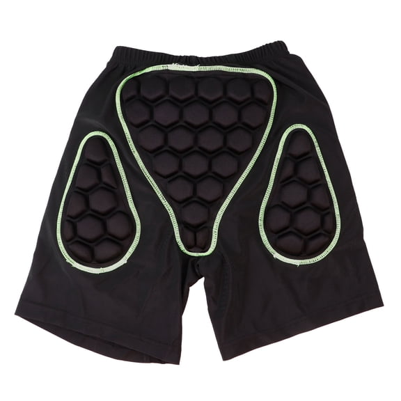 LABSERRON Mens Padded Cycling Shorts EVA Cloth Cushioning Protection For Downhill Outdoor Sports 1Pack