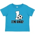 thumbnail image 3 of Inktastic First Birthday Soccer 1 Year Old Boys or Girls Baby T-Shirt, 3 of 5