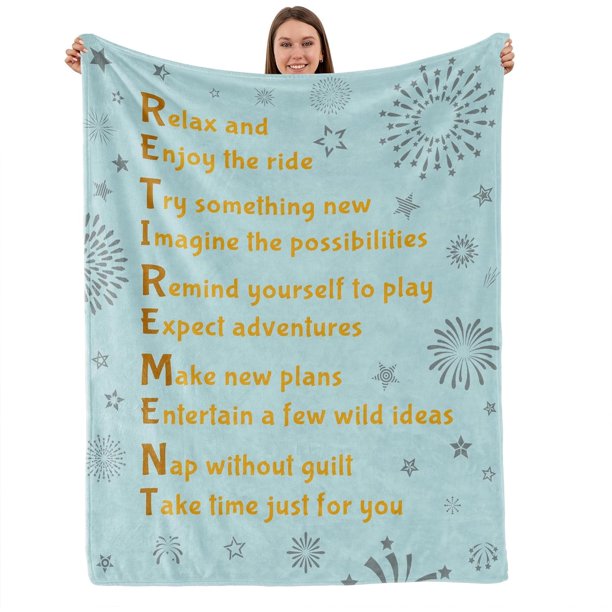 LHSHID Birthday Gifts for Grandma A Heartwarming Hug in a Blanket for Grandma Christmas Day Retirement Gifts for Grandma Blanket 60x80in
