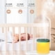 thumbnail image 5 of Humidificador de vapor frío de 500 ml para dormitorio y habitación de bebé | Difusor de aromaterapia 3 en 1 y luz nocturna | 3 velocidades ajustables, diseño de llenado superior, alimentación por, 5 of 9