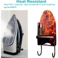 thumbnail image 4 of Colgador Para Tabla De Planchar Montaje En Pared Soporte Para Plancha Eléctrica Estante Para Tabla De Planchar Estante De Baño Para El Hogar - Negro-L308*W148*H106mm, 4 of 5