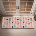 thumbnail image 2 of Colorful Princess Dance Pattern Door Rugs,Washable Non Slip Door Mats Indoor,Decorative Door Mats,Entry Mat Indoor for Entrance,Bedroom,Kitchen,Bathroom,16"x47", 2 of 6