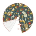 thumbnail image 3 of Bingfone Christmas Tree Skirt Mat Christmas Decoration Interior 48"-Cute Animal Forest, 3 of 8