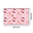 thumbnail image 2 of ZICANCN Area Rugs Doormat , Christmas Facecloth Non-Slip Floor Mat Rug for Living Room Kitchen Sink Area Indoor Outdoor Entrance 72"x48", 2 of 9