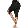 thumbnail image 3 of Leggings Talla Extra Capri Estampado Bandera de Estados Unidos Rosegal Leggings de talla grande, 3 of 5