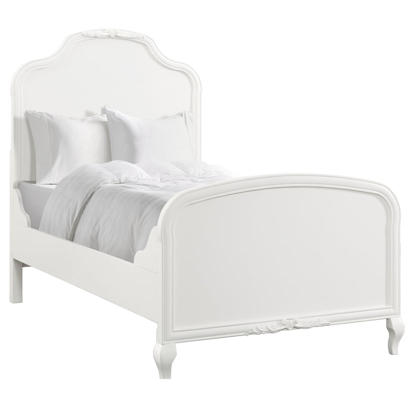 Details about   Hawthorne Collections Twin Wood Shutter Panel Headboard in White 