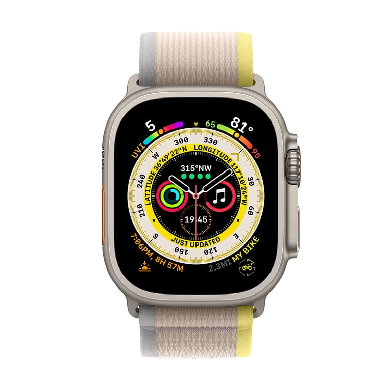 Apple Watch Ultra 49mm - Titanium Smartwatch with Trail Loop Band