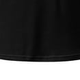 thumbnail image 3 of Womens Plain Tshirts Long Sleeve Going Out Tops for Women Fall Fashion Crewneck 3/4 Sleeve Solid Basic Cute Tee Shirts Black 2XL, 3 of 7