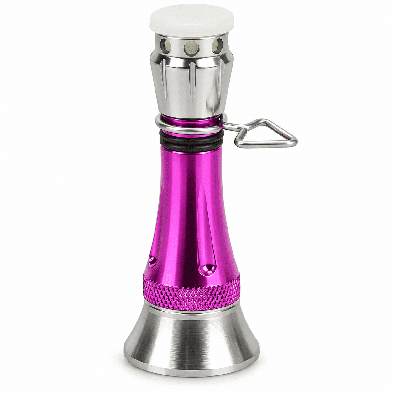 Purple Aluminum Spinning Reel Balancer Bumper Bar Stand for DIY Modification High Stability Fishing Accessories Protects Equipment Fits Multiple Reels 2.36 inches / 6 cm Length