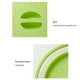 thumbnail image 3 of Inteprter Microwave Plate Cover Foldable with Vent Heating Microwave Guard Covers Oil-proof Splatter for Fruit Vegetables Type6 NO6, 3 of 6