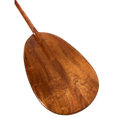 Blonde Koa Paddle 60" Steersman - Outrigger Canoe - Made in Hawaii | #koa3602