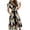 Green, variant on Bigersell Work Dresses for Women Fashion Women's V-neck Casual Printed Belt Long-style Short Sleeve Loose Dress Halter Dresses for Female Women's Plus Maxi Dresses, Style 8293, Green XXL