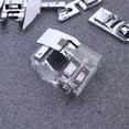 thumbnail image 3 of Juego de 8 prensatelas enrollables para máquina de coser, con accesorios de 4/8", 6/8" y 8/8", de 3/4/6 mm y 1/2 mm, para máquina de coser de caña baja Baby Lock (plateado), 3 of 6