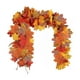 thumbnail image 2 of Seyotauo Fall Maple Leaf Rattan, Fall Decor Indoor, Fall Artificial Maple Leaves Rattan Wreath Decor for Halloween Thanksgiving Wedding Party Home Fireplace, 2 of 6