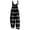 Black, variant on Women's Romper Jumpsuit Casual Summer One Piece Jogger Lace Up Hip Hop Overall Floral Printed Spring Wide Leg Plus Size Rompers Jumpers with Pockets